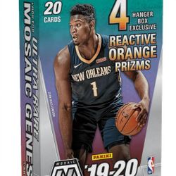 📦 2019-20 Panini Mosaic Basketball Hanger Box – Sealed 🏀