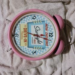 Neon Light Alarm Clock 