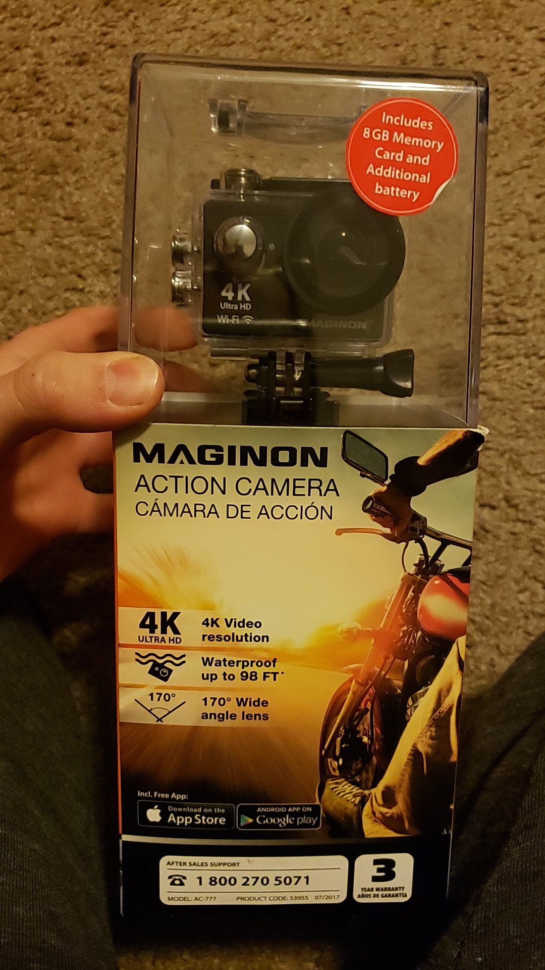 Maginon action camera (gopro)