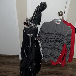 Golf Club Set For Men With Stand Bag