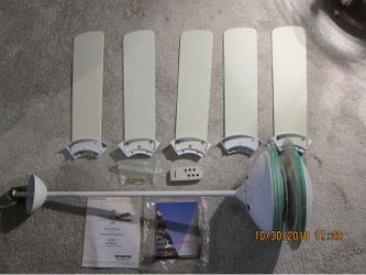 Concorde 52 - EN Endeavor Ceiling Fan with Light & Remote