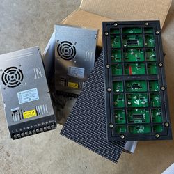 LED Small Billboard Screen And Power Supply 