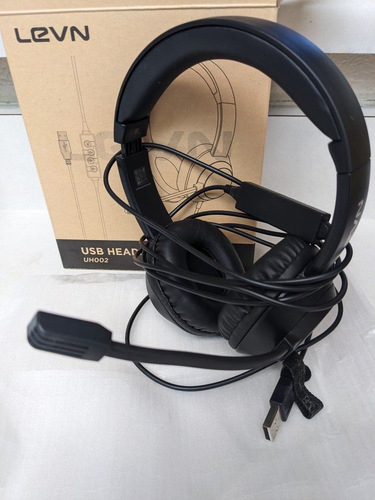 USB Headset Levn New