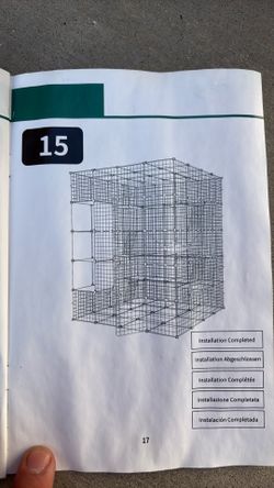 Tier cube cat cage