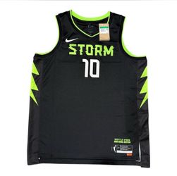 Sue Bird Seattle Storm Size 2XL 2024 Rebel Edition Nike WNBA Victory Jersey NWT