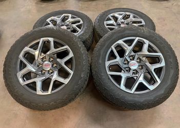 20’ Denali Sierra Yukon Suburban Silverado Wheels Tires 6 lug