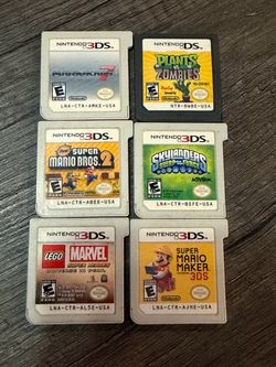 Various Nintendo DS 3ds games