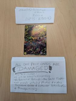 Zeus SP One Piece Card OP15-EB04
