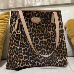Coach Leopard Tote Large 