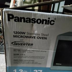 Panasonic Microwave W/Box