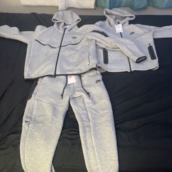 Grey nike tech sweatsuit brand new with tags medium