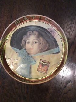 Antique design tray
