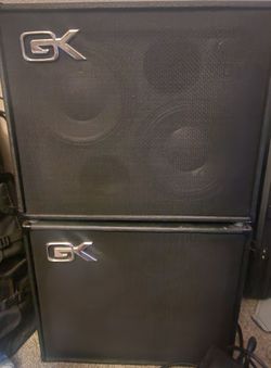 Two Gallien Krueger 2x10 Bass Cabinets - CX210