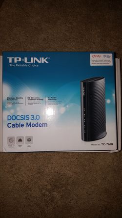 TP-Link Docsis 3.0 cable modem