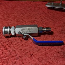 Brand New Pressure Washer Ball Valve Shut Off Valve Stainless Steel $30 Firm 