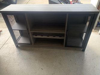 Wine rack dresser