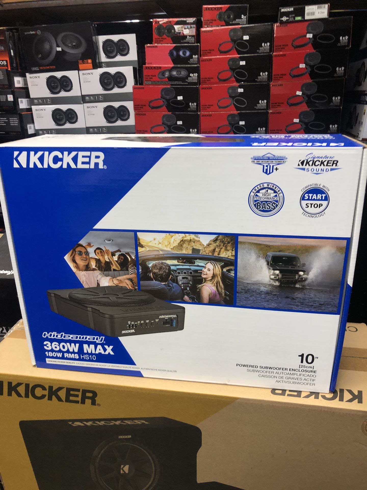 Kicker Hideaway 10 Inch Subwoofer On Sale Today For 329.99