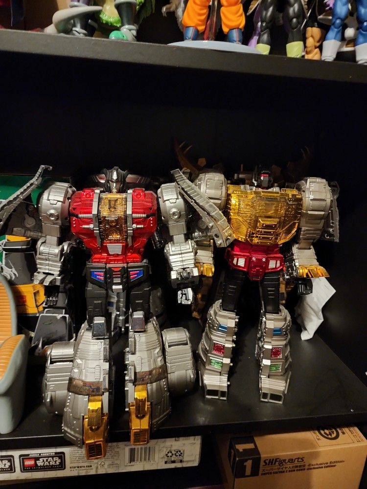 GigaPower Dinobots, and Fan Toys Grimlock