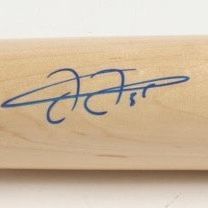 Frank Thomas Signed And Authenticated Baseball Bat.