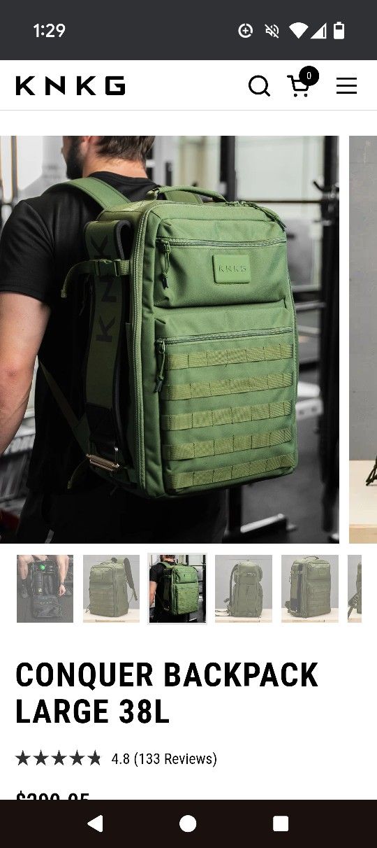 Gym Backpack