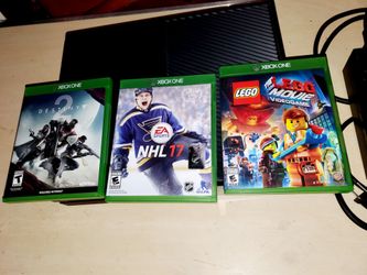 Xbox one 500gb Console with 3 games