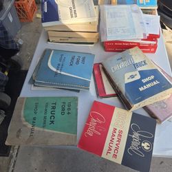 Vintage Car And Truck Shop Repair Manuals Chevy Ford Chrysler And More