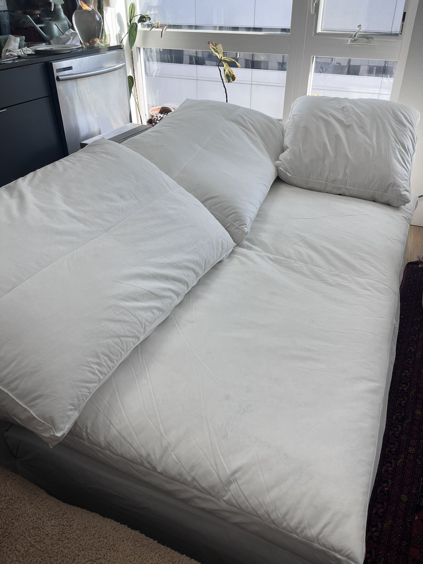 Restoration Hardware Cloud Right-Arm Bench Seat Sofa (No Cover)