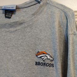 Vintage Denver Broncos Shirt Large Preowned Reebok BG13