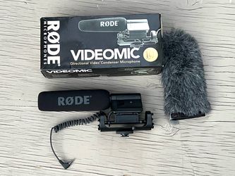 RØDE VideoMic Directional Video Condenser Microphone DeadCat Windscreen