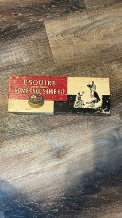 SHOE SHINE KIT ESQUIRE VINTAGE