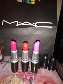 MAC MATTE LIPSTICKS