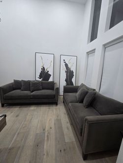 Sofa couch set, Z Gallerie