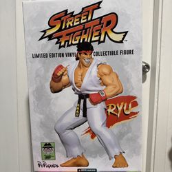 Ron English x Street Fighter Ryu Grin 15"