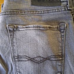 Denizen From Levi's 216 Skinny Fit Gray Jeans W32 L32