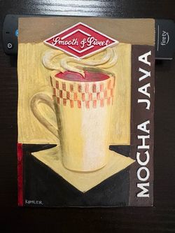 Mocha Java Coffee Art Print by Kohler
