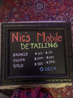 Framed Chalk Board