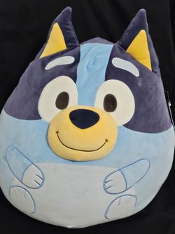 BIG Bluey Squishmallow Plush Pillow