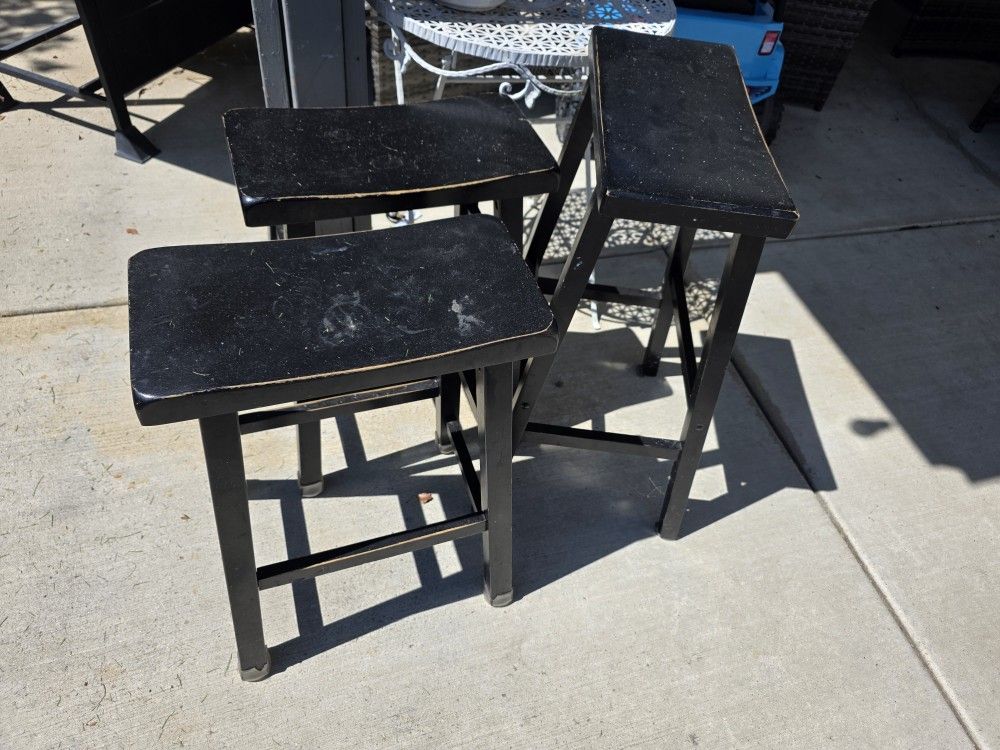Black Stools