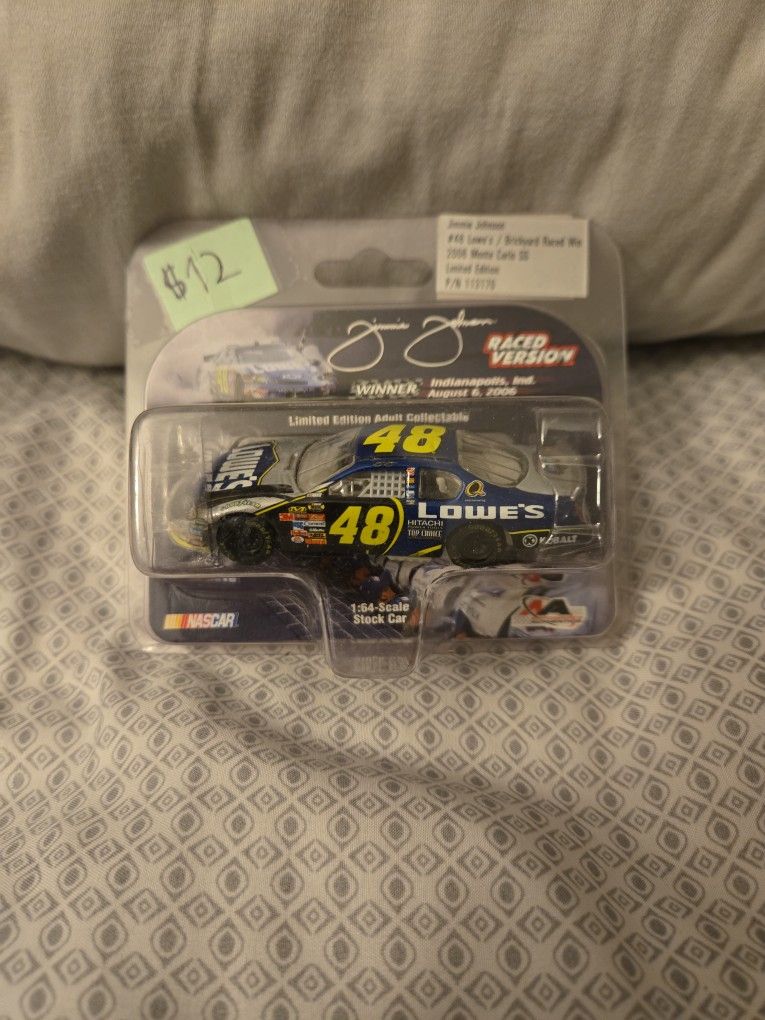 Nascar Jimmie Johnson #48 Lowe's Winning In 2006 By Raced Version 🏁 👏