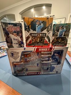 baseball card sealed boxes