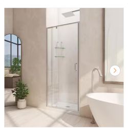 FLEX 28”/32”  X 72” SHOWER 🚿 DOOR BRAND NEW IN BOX
