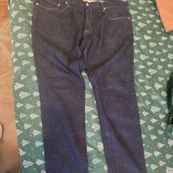 40x30 gap denim skinny jeans pants blue mens