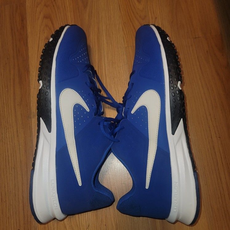 Brand New Nike Alpha Huarache Lunar Varsity Blue White Baseball