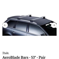Thule AeroBlade Roof Rack System – Complete Set – $250 (Includes Fit Kit + Locks)