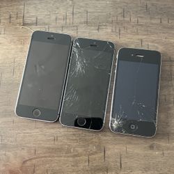 Broken iPhones