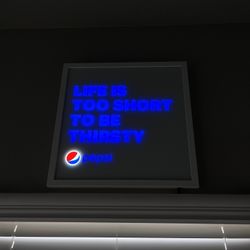 Pepsi sign 