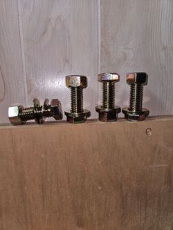 Truss bolts, set of 4, grade 8 bolts