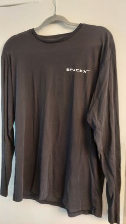 SpaceX Falcon Heavy Long Sleeve Shirt Size L