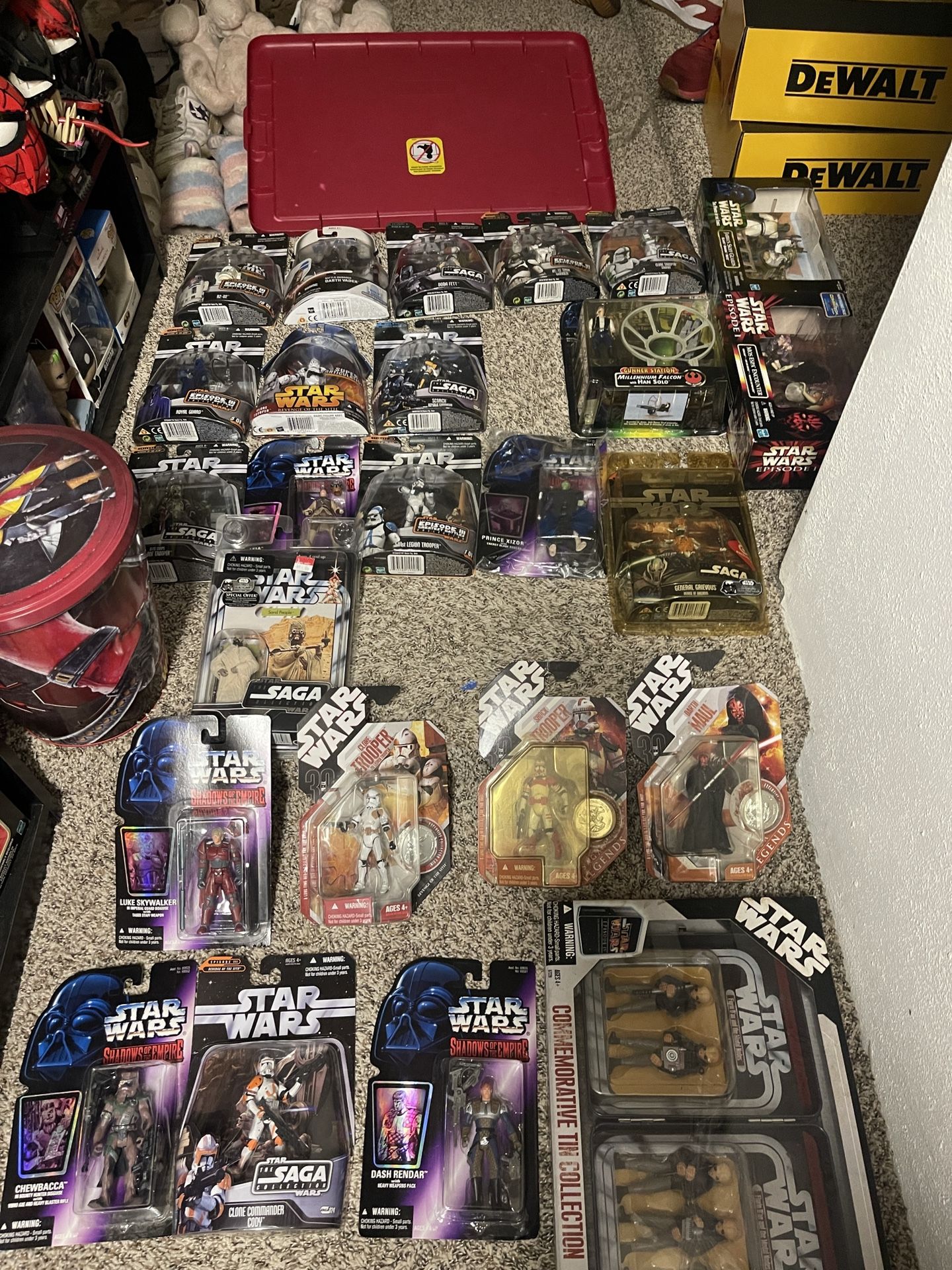 Star Wars Action Figure Lot