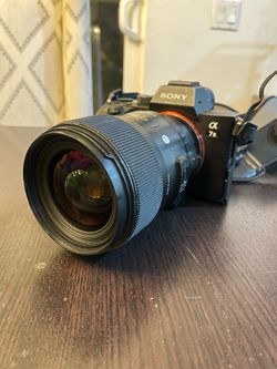 Sony A7iii with Sigma 35 mm 1.4